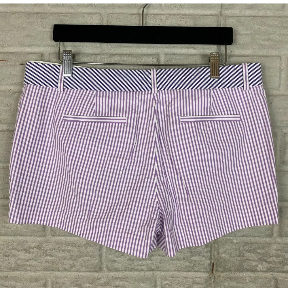 J. Crew Womens Color block Seersucker Shorts - Picture 3 of 7